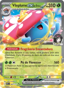 Vileplume ex da Érica — Heróis Excelsos 003