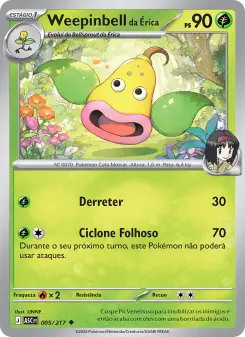 Weepinbell da Érica — Heróis Excelsos 005