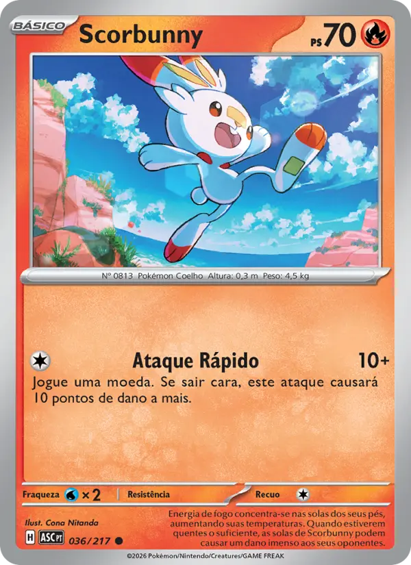 Scorbunny — Heróis Excelsos 036