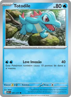 Totodile — Heróis Excelsos 041