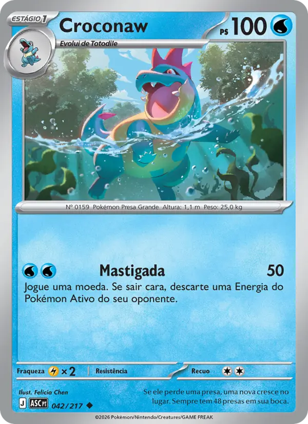 Croconaw — Heróis Excelsos 042