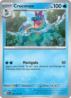Croconaw — Heróis Excelsos 042