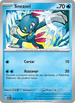 Sneasel — Heróis Excelsos 044