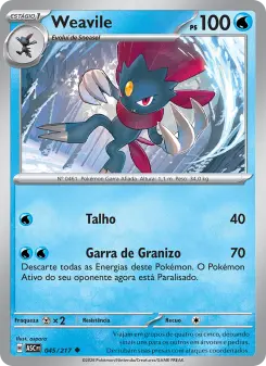 Weavile — Heróis Excelsos 045
