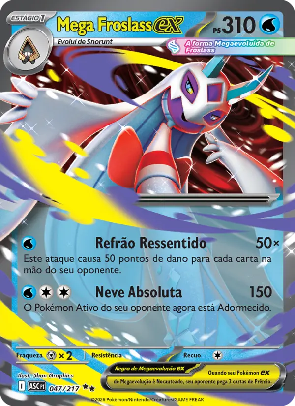 Mega Froslass ex — Heróis Excelsos 047