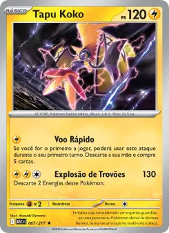 Tapu Koko — Heróis Excelsos 067