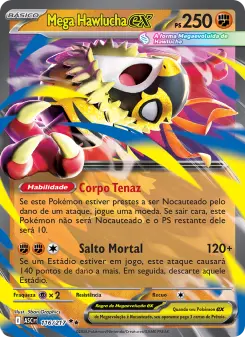 Mega Hawlucha ex — Heróis Excelsos 116