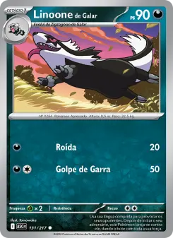 Linoone de Galar — Heróis Excelsos 131