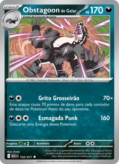 Obstagoon de Galar — Heróis Excelsos 132