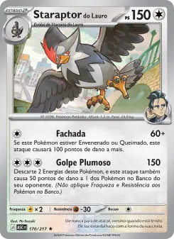 Staraptor do Lauro — Heróis Excelsos 170