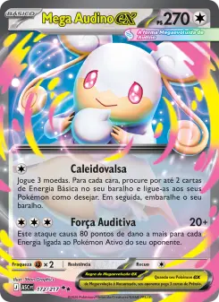 Mega Audino ex — Heróis Excelsos 172
