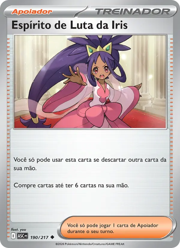 Espírito de Luta da Iris — Heróis Excelsos 190