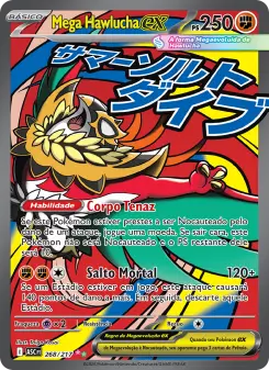 Mega Hawlucha ex — Heróis Excelsos 268