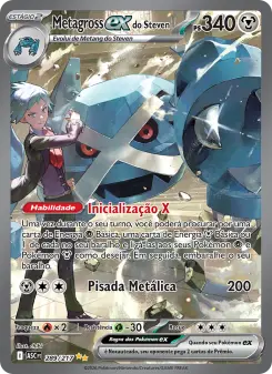 Metagross ex do Steven — Heróis Excelsos 289