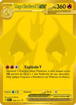 Mega Charizard Y ex — Heróis Excelsos 294