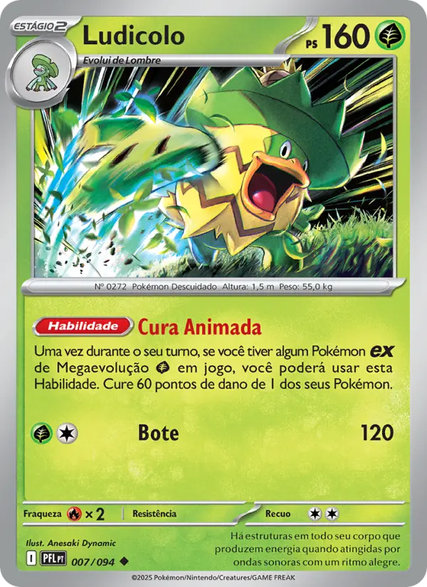 Ludicolo — Fogo Fantasmagórico 007