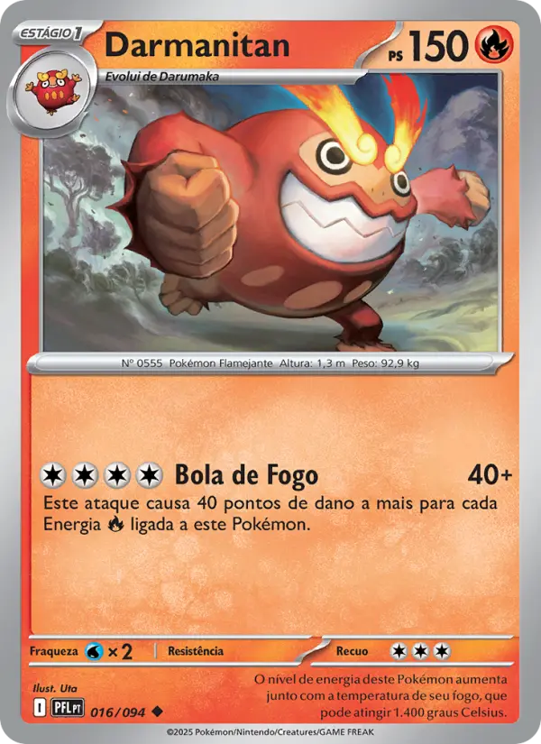 Darmanitan — Fogo Fantasmagórico 016