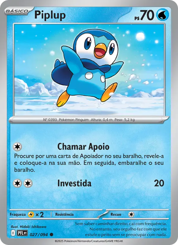 Piplup — Fogo Fantasmagórico 027