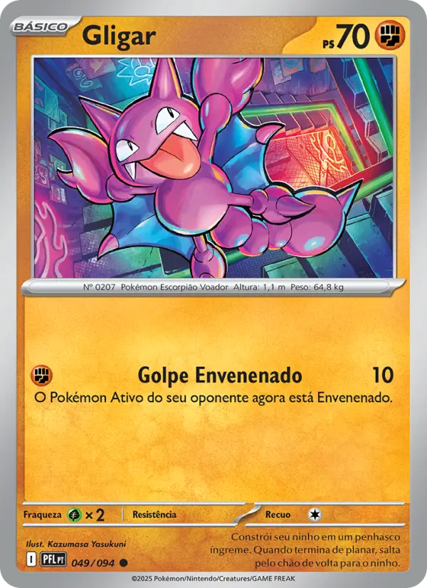 Gligar — Fogo Fantasmagórico 049