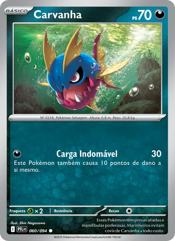 Carvanha — Fogo Fantasmagórico 060