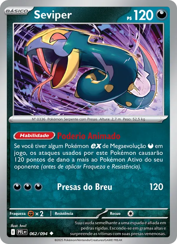 Seviper — Fogo Fantasmagórico 062