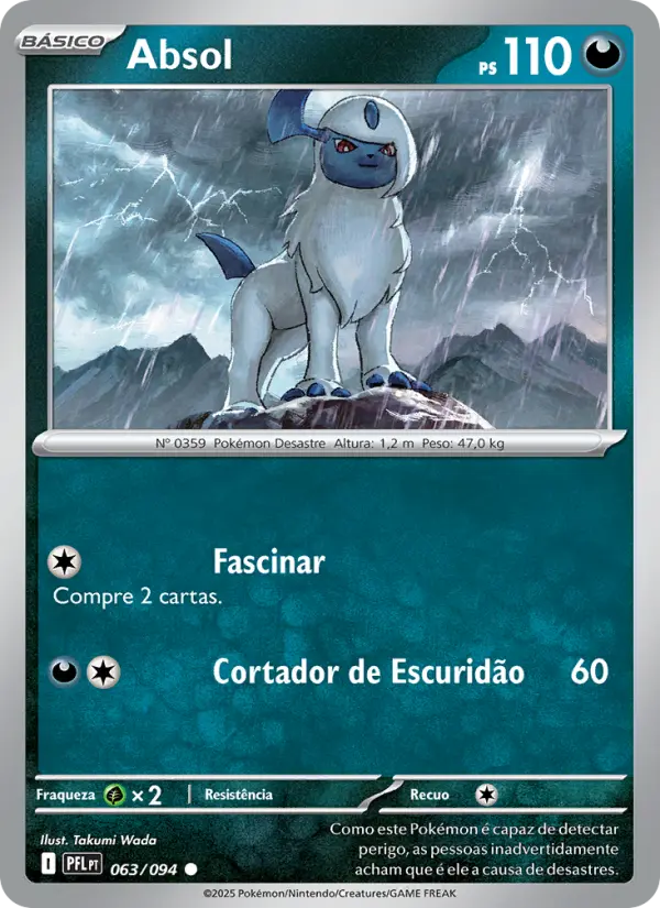 Absol — Fogo Fantasmagórico 063