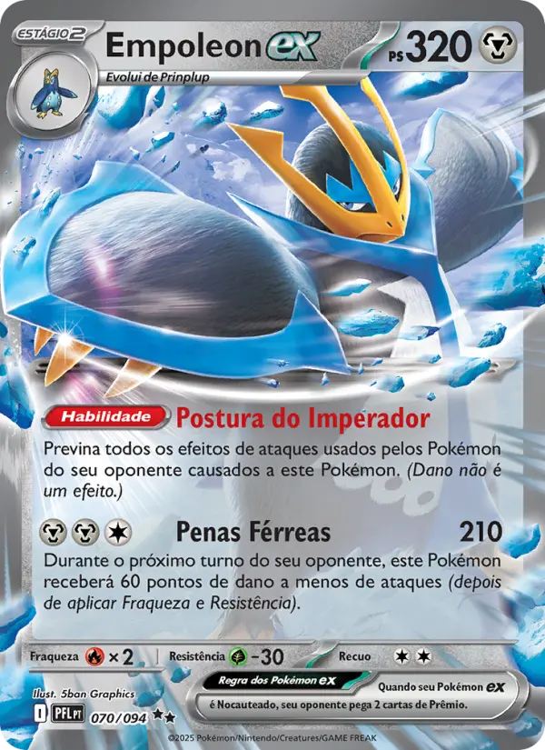 Empoleon ex — Fogo Fantasmagórico 070