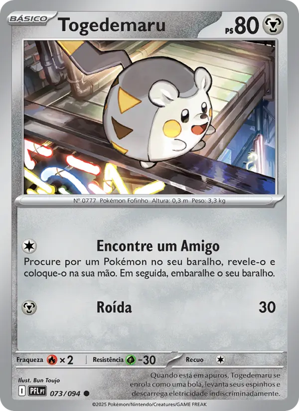 Togedemaru — Fogo Fantasmagórico 073