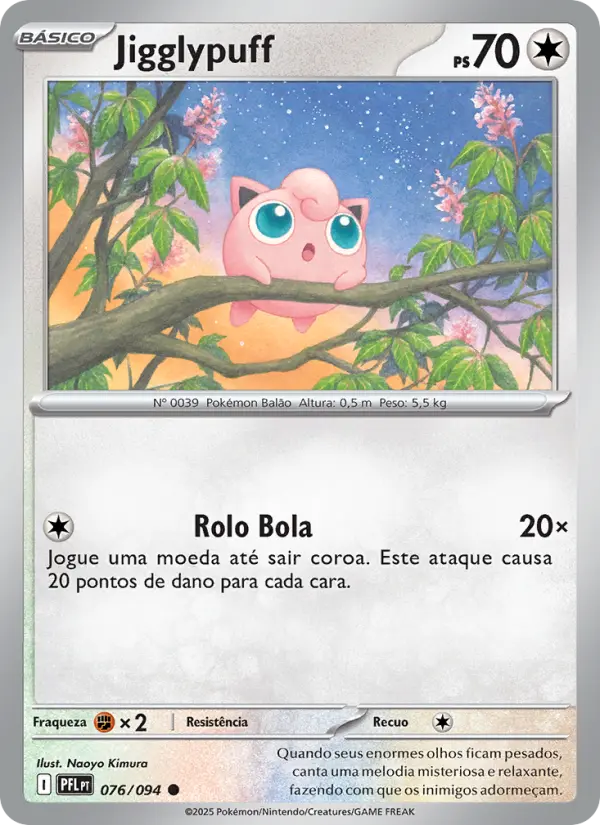 Jigglypuff — Fogo Fantasmagórico 076