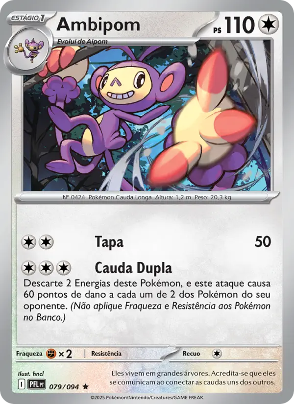 Ambipom — Fogo Fantasmagórico 079