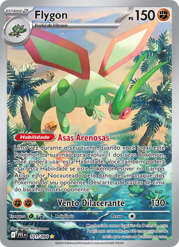 Flygon — Fogo Fantasmagórico 101