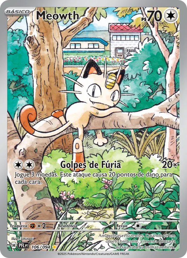 Meowth — Fogo Fantasmagórico 106