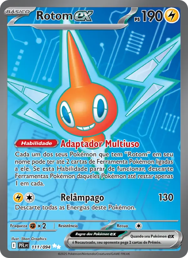 Rotom ex — Fogo Fantasmagórico 111