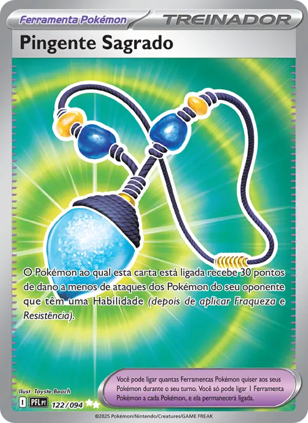 Pingente Sagrado — Fogo Fantasmagórico 122