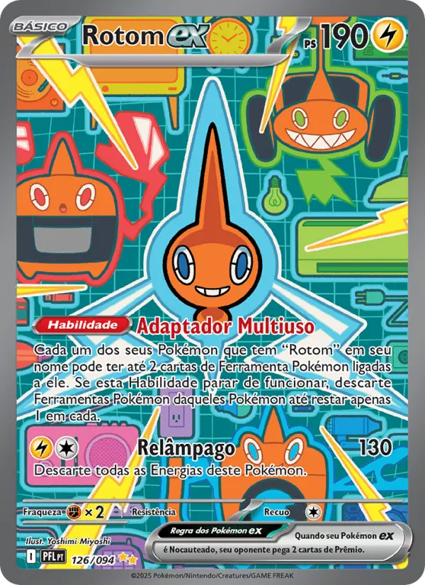 Rotom ex — Fogo Fantasmagórico 126