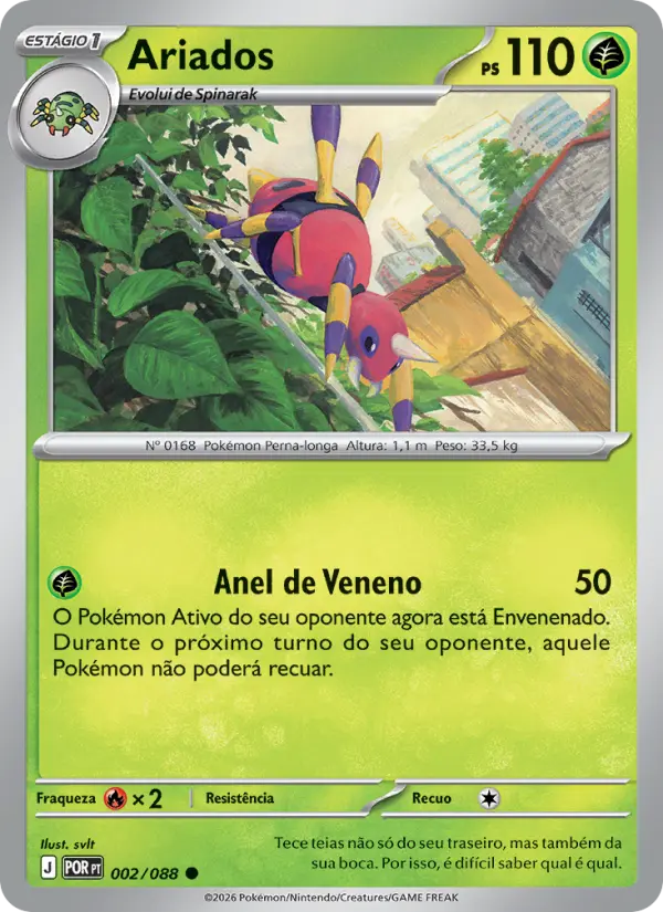 Ariados — Equilíbrio Perfeito 002