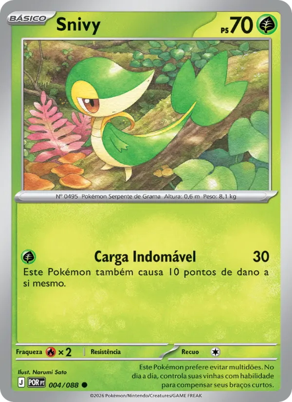 Snivy — Equilíbrio Perfeito 004