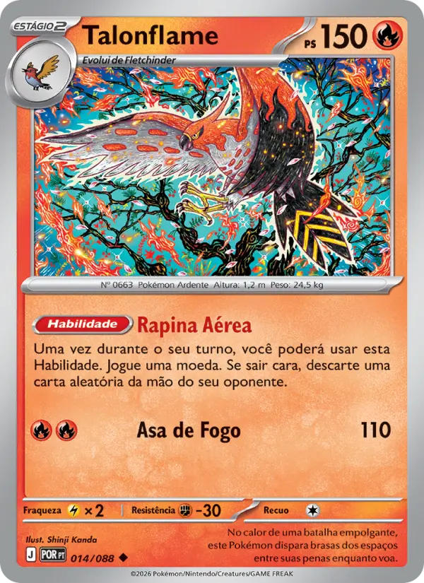Talonflame — Equilíbrio Perfeito 014