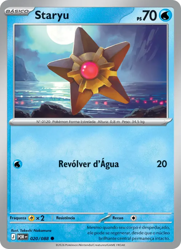 Staryu — Equilíbrio Perfeito 020