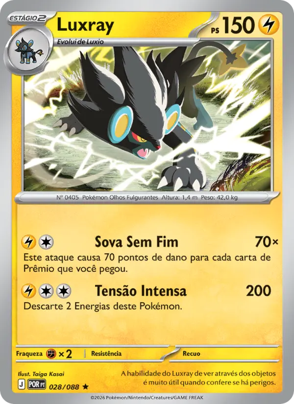 Luxray — Equilíbrio Perfeito 028