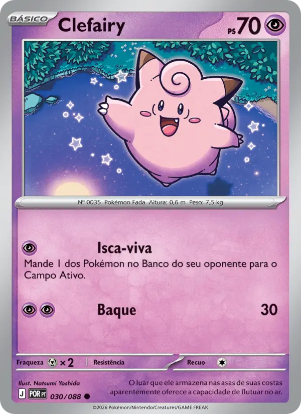 Clefairy — Equilíbrio Perfeito 030