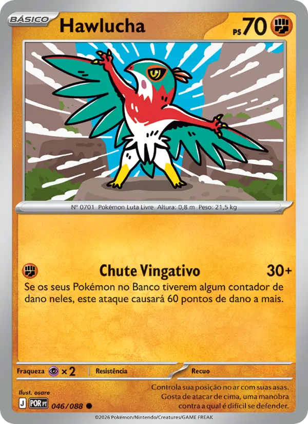 Hawlucha — Equilíbrio Perfeito 046