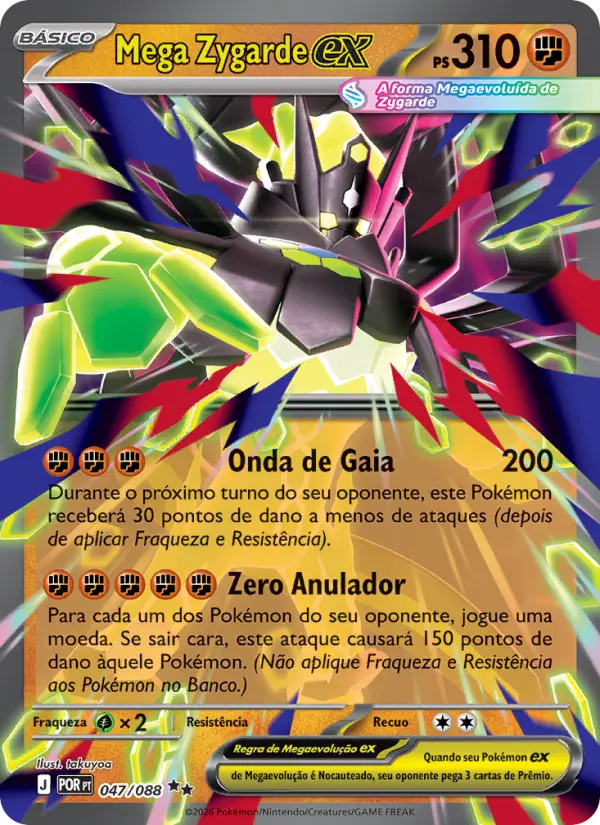 Mega Zygarde ex — Equilíbrio Perfeito 047