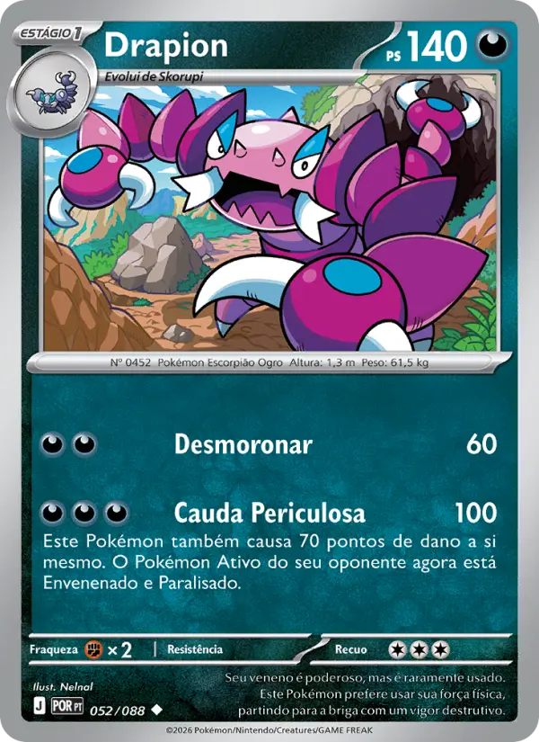 Drapion — Equilíbrio Perfeito 052