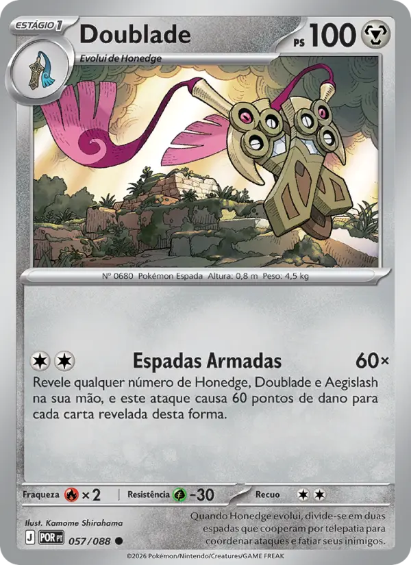 Doublade — Equilíbrio Perfeito 057