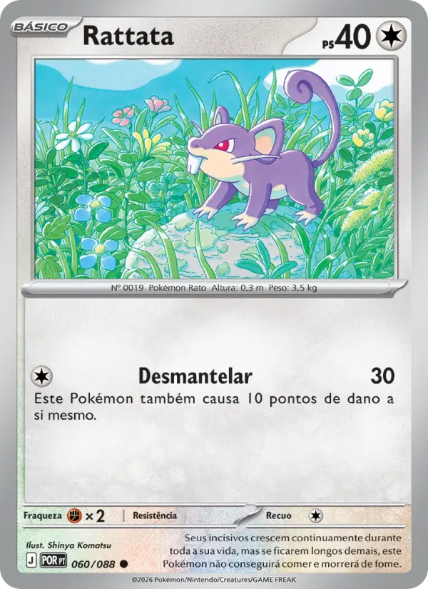 Rattata — Equilíbrio Perfeito 060