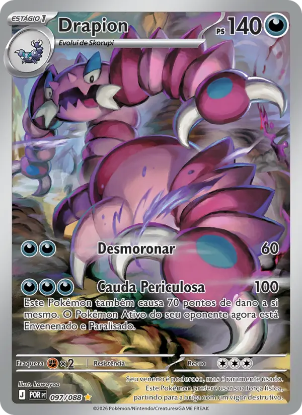 Drapion — Equilíbrio Perfeito 097