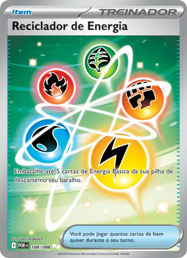 Reciclador de Energia — Equilíbrio Perfeito 108
