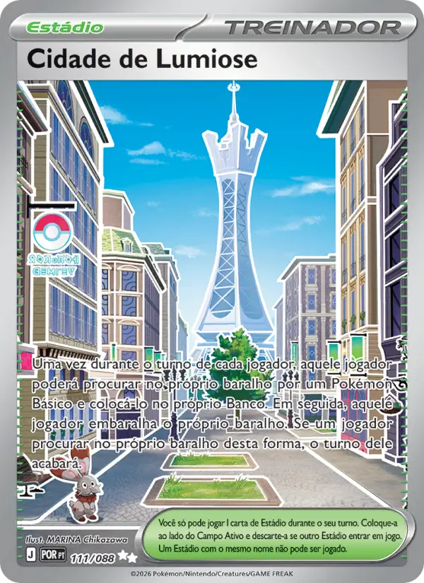 Cidade de Lumiose — Equilíbrio Perfeito 111
