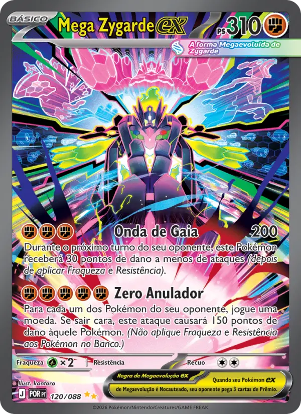 Mega Zygarde ex — Equilíbrio Perfeito 120